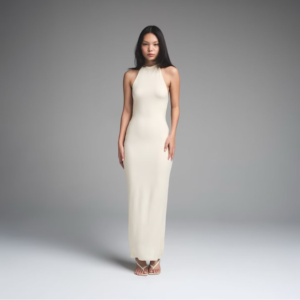 Skims Halter Dress